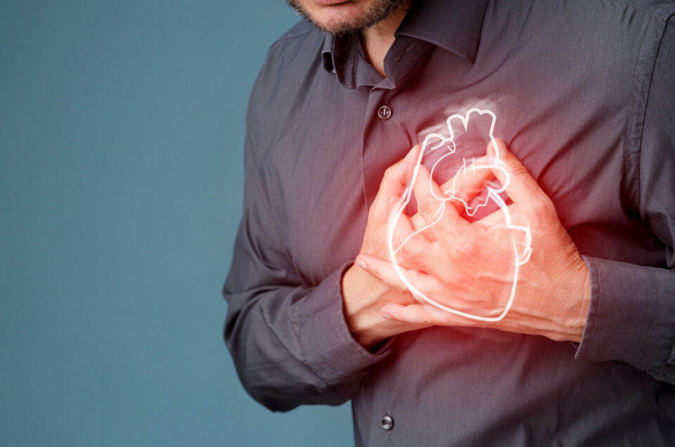 How does stress affect heart health