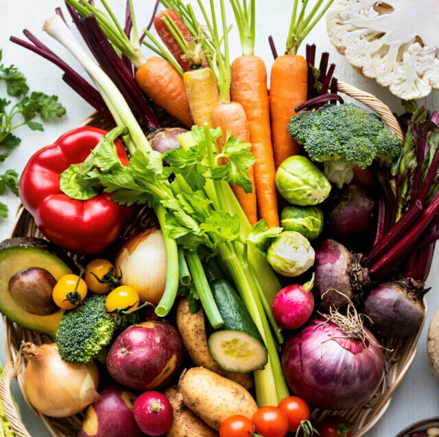 Superfood,Background,With,Colorful,Vegetables