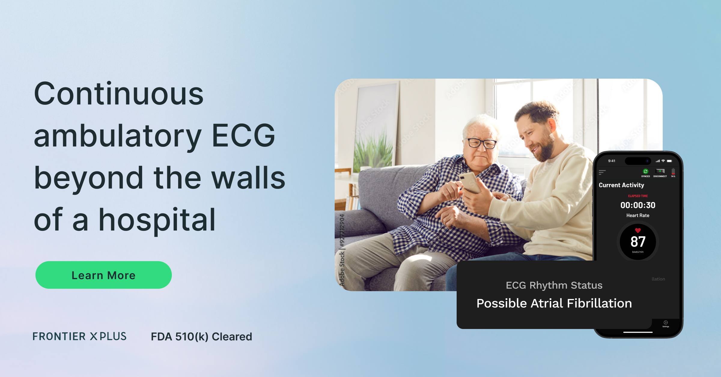 Frontier X Plus - Continuous Ambulatory ECG